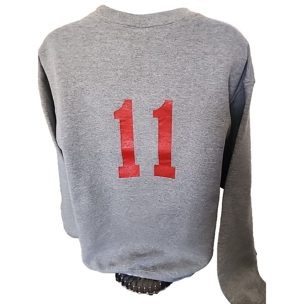 Vintage Russell Athletic CSUMC Sweatshirt Womens M Gray Pullover Crewneck 90s - Picture 4 of 7